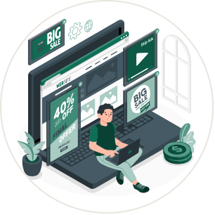 Ikona usługi Meta Ads - kampanie na Facebooku i Instagramie